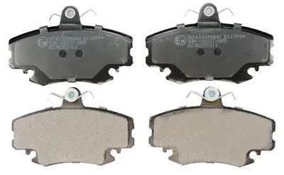 DENCKERMANN B110944 - Bremsbelagsatz, Scheibenbremse Ausverkauf