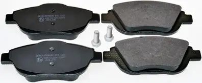 Bestseller DENCKERMANN B111022 - Bremsbelagsatz, Scheibenbremse