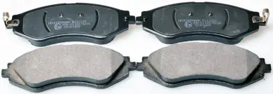 DENCKERMANN B111234 - Bremsbelagsatz, Scheibenbremse Preisknaller