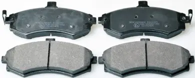 DENCKERMANN B111249 - Bremsbelagsatz, Scheibenbremse Echt