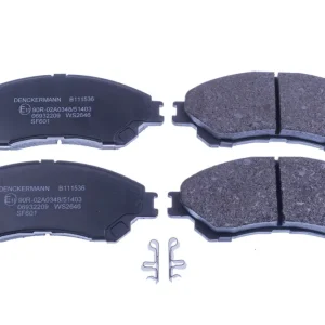 DENCKERMANN B111536 - Bremsbelagsatz, Scheibenbremse Heißes Angebot