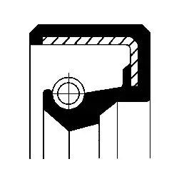 CORTECO 12000017B - Wellendichtring, Wasserpumpenwelle Garantierte Lieferung