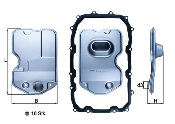 Online Kaufen KNECHT HX 160KIT - Hydraulikfilter, Automatikgetriebe