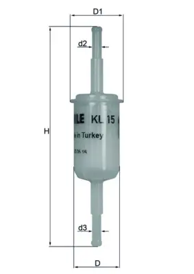 KNECHT KL 15 OF - Kraftstofffilter Schnäppchen