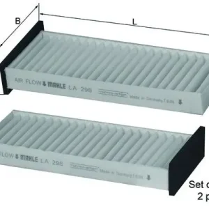 Super-Preis KNECHT LA 296/S - Filter, Innenraumluft