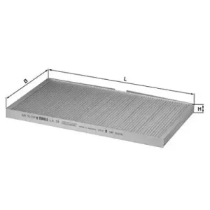 KNECHT LA 58 - Filter, Innenraumluft Preis Gesenkt