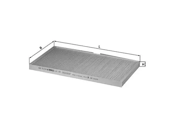 KNECHT LA 58 - Filter, Innenraumluft Preis Gesenkt