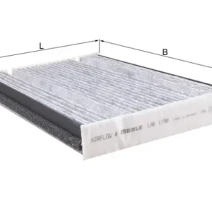 KNECHT LAK 1198 - Filter, Innenraumluft Schnäppchen