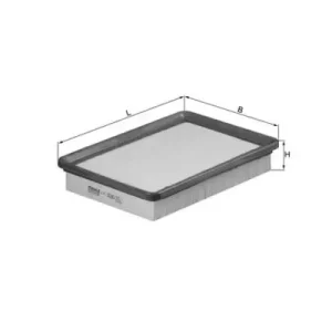 KNECHT LX 1030 - Luftfilter Meistverkauft