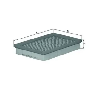 KNECHT LX 1661 - Luftfilter Preisreduziert