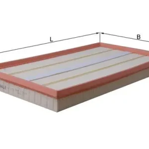 Zertifiziert KNECHT LX 1573 - Luftfilter