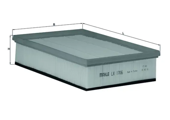 Abverkauf KNECHT LX 1706 - Luftfilter