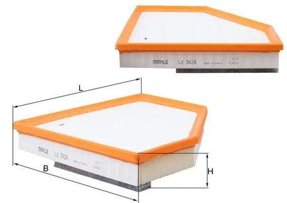 KNECHT LX 3424 - Luftfilter Neu