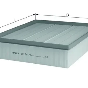 Begrenztes Angebot KNECHT LX 511/1 - Luftfilter