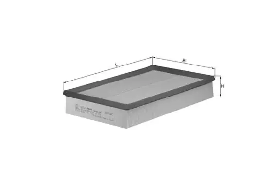 KNECHT LX 700 - Luftfilter Top-Seller