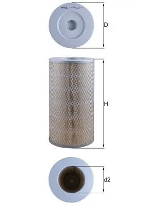 KNECHT LX 941 - Luftfilter Neue Kollektion