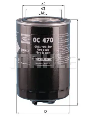Neu Im Sortiment KNECHT OC 470 - Ölfilter