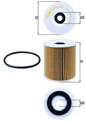 Rabatt KNECHT OX 175D - Ölfilter