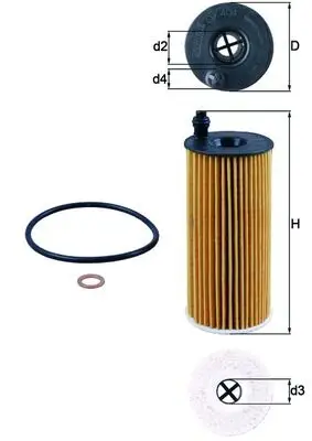 KNECHT OX 404D - Ölfilter Online Kaufen