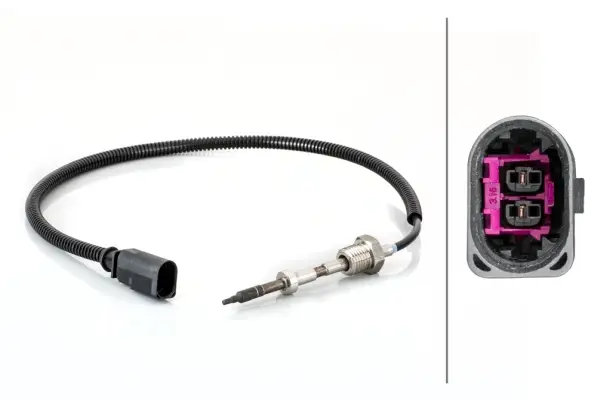 HELLA 6PT 014 494-591 - Sensor, Abgastemperatur Preisreduziert
