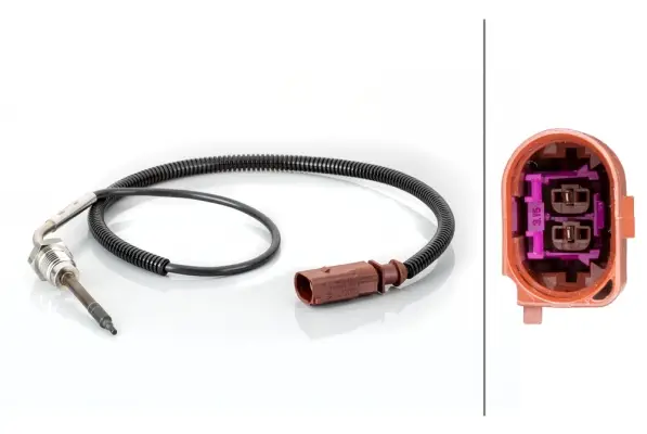 Preiswert HELLA 6PT 014 494-821 - Sensor, Abgastemperatur