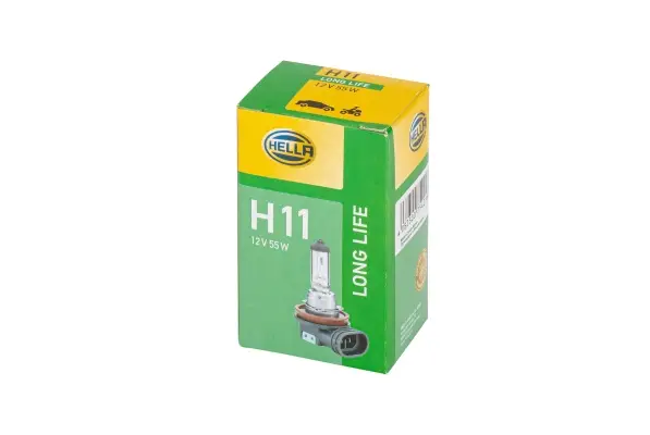 HELLA 8GH 223 498-351 - Glühlampe, Fernscheinwerfer - LONG LIFE UP TO 3x LONGER LIFETIME Markenware