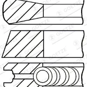 GOETZE ENGINE 08-136500-00 - Kolbenringsatz Jetzt Bestellen