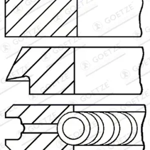 GOETZE ENGINE 08-139600-00 - Kolbenringsatz Letzte Chance