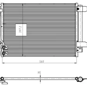 Top-Seller NRF 350507 - Kondensator, Klimaanlage - EASY FIT