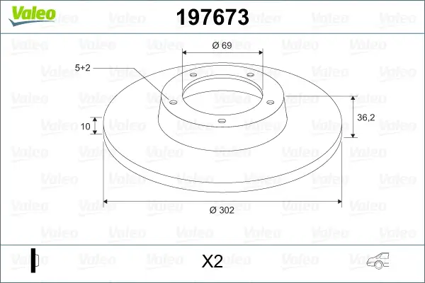 Online Kaufen VALEO 197673 - Bremsscheibe