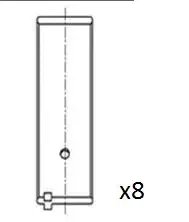 Markenprodukt FAI AutoParts BB2079-STD - Pleuellager