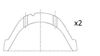 Markenprodukt FAI AutoParts BT3013-STD - Distanzscheibe, Kurbelwelle