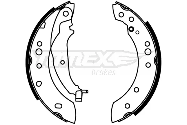 Schnäppchen TOMEX Brakes TX 22-21 - Bremsbackensatz