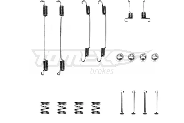 TOMEX Brakes TX 40-13 - Zubehörsatz, Bremsbacken Expressversand