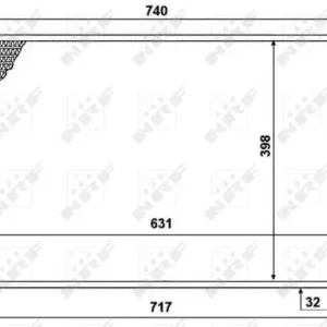 Billig NRF 53958 - Kühler, Motorkühlung