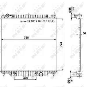 Versand Am Gleichen Tag NRF 56037 - Kühler, Motorkühlung - EASY FIT