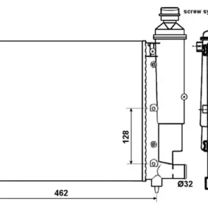 Top-Seller NRF 58067 - Kühler, Motorkühlung