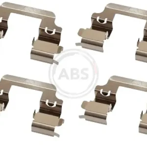Markenprodukt A.B.S. 1728Q - Zubehörsatz, Scheibenbremsbelag