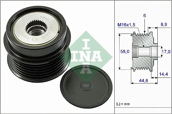 Schaeffler INA 535 0271 10 - Generatorfreilauf Abverkauf
