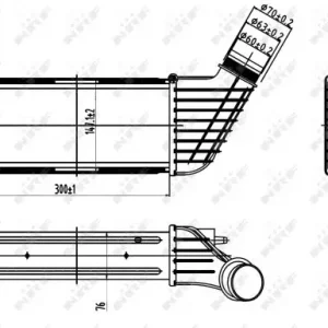 Sonderangebot NRF 30192 - Ladeluftkühler