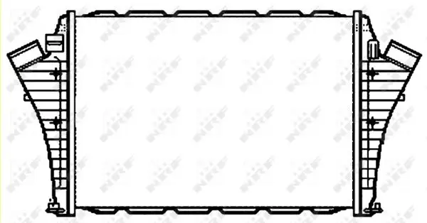 Garantierte Lieferung NRF 30267 - Ladeluftkühler
