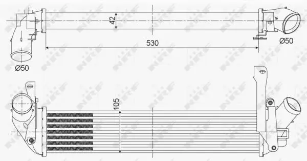 Angebot NRF 30353 - Ladeluftkühler