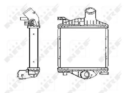 Begrenztes Angebot NRF 30423 - Ladeluftkühler