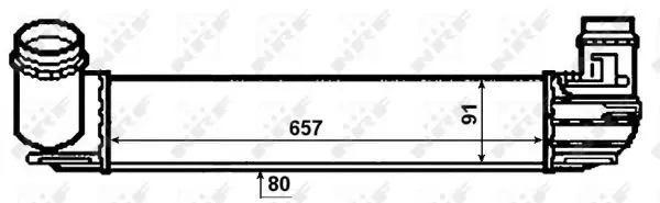 Kracherpreis NRF 30481 - Ladeluftkühler