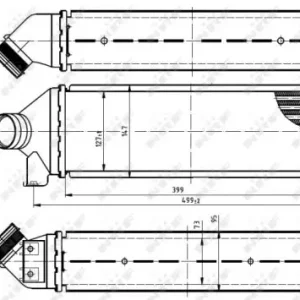 Angebot NRF 30887 - Ladeluftkühler