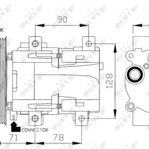Super-Preis NRF 32085 - Kompressor, Klimaanlage - EASY FIT
