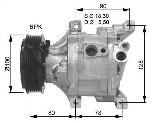 Top-Seller NRF 32466 - Kompressor, Klimaanlage - EASY FIT