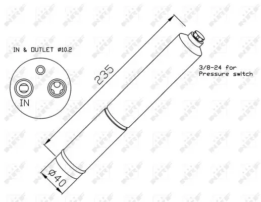 NRF 33224 - Trockner, Klimaanlage - EASY FIT Sichere Zahlung