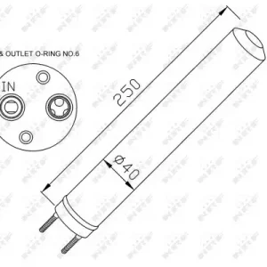 Sofort Bestellen NRF 33286 - Trockner, Klimaanlage - EASY FIT