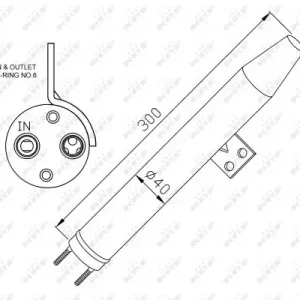 Expressversand NRF 33306 - Trockner, Klimaanlage